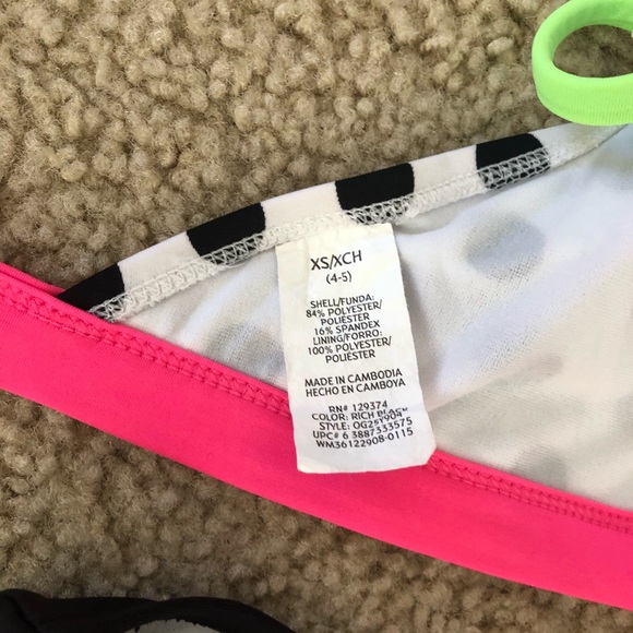 WORN ONCE! Lil Girls OCEAN PACIFIC 2 Piece! - Picture 3 of 4